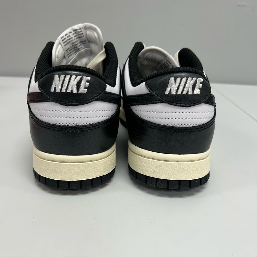 Nike Dunk Low PRM White/Black & Coconut Milk - Picture 4 of 7